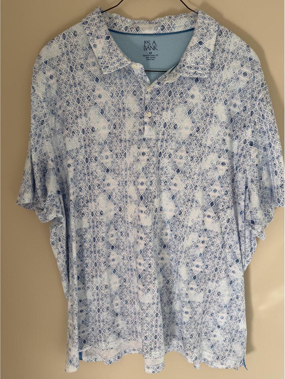 Jos A. Bank 4XL, traditional fit, 100% cotton